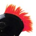 Stick on Mohican Loose Hair Crash Helmet Decoration