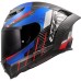 LS2 FF807 Dragon Crash Helmet Gloss Trax  Blue