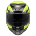 LS2 FF807 Dragon Crash Helmet Gloss Trax  Yellow