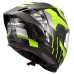 LS2 FF807 Dragon Crash Helmet Gloss Trax  Yellow