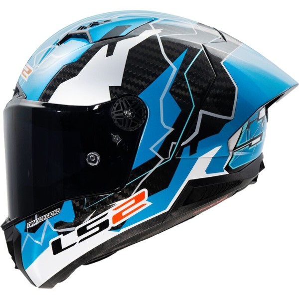 LS2 FF805 Thunder-GP Aero Crash Helmet Replica, Huertas