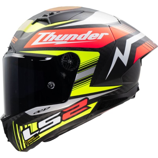 LS2 FF805 Thunder-GP Aero Crash Helmet Replica, Matt Black