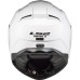 LS2 FF811 Vector II Full Face Crash Helmet, Solid Gloss White