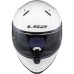 LS2 FF811 Vector II Full Face Crash Helmet, Solid Gloss White