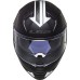 LS2 FF811 Vector II Full Face Crash Helmet, Splitter Black & White Graphics