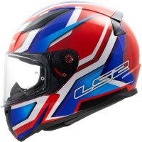 LS2 FF353 Rapid II Full Face Crash Helmet, Fitz Red Graphic