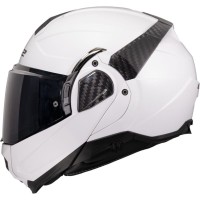 LS2 FF910 Advant 2 Modular (Flip Front) Crash Helmet Gloss White