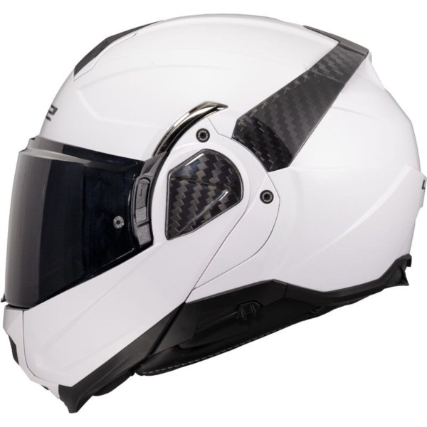 LS2 FF910 Advant 2 Modular (Flip Front) Crash Helmet Gloss White