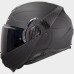 LS2 FF910 Advant 2 Modular (Flip Front) Crash Helmet Matt Black