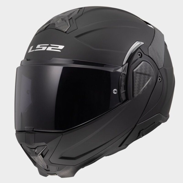 LS2 FF910 Advant 2 Modular (Flip Front) Crash Helmet Matt Black