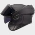LS2 FF910 Advant 2 Modular (Flip Front) Crash Helmet Matt Black