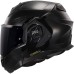 LS2 FF901 Advant X Modular (Flip Front) Crash Helmet in Solid Gloss Black