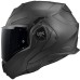 LS2 FF901 Advant X Modular (Flip Front) Crash Helmet in Matt Black