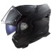 LS2 FF901 Advant X Modular (Flip Front) Crash Helmet in Matt Black