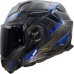 LS2 FF901 Advant X Modular (Flip Front) Crash Helmet in Spectrum Black, Titanium & Blue