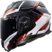 LS2 FF901 Advant X Modular (Flip Front) Crash Helmet in Spectrum White & Red