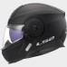 LS2 FF902 Scope-2  Modular (Flip Front) Crash Helmet Matt Black