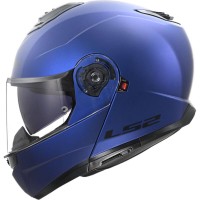 LS2 FF908 Strobe Modular (Flip Front) Crash Helmet Solid Matt Blue