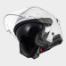 LS2 OF618 Verso 2 Open Face Helmet, Gloss White