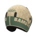 Roof Bamboo Pure Matt Khaki Jet Helmet
