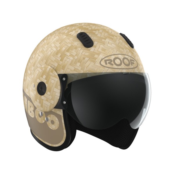 Roof Bamboo Pure Matt Sand Jet Helmet