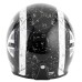 VCAN H589 Black Jack Open Face Classic Crash Helmet
