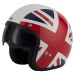 VCAN V537 Union Flag Open Face Classic Crash Helmet