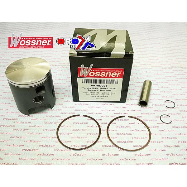 Wossner Forged Piston Kit for Yamaha RD350LC YPVS