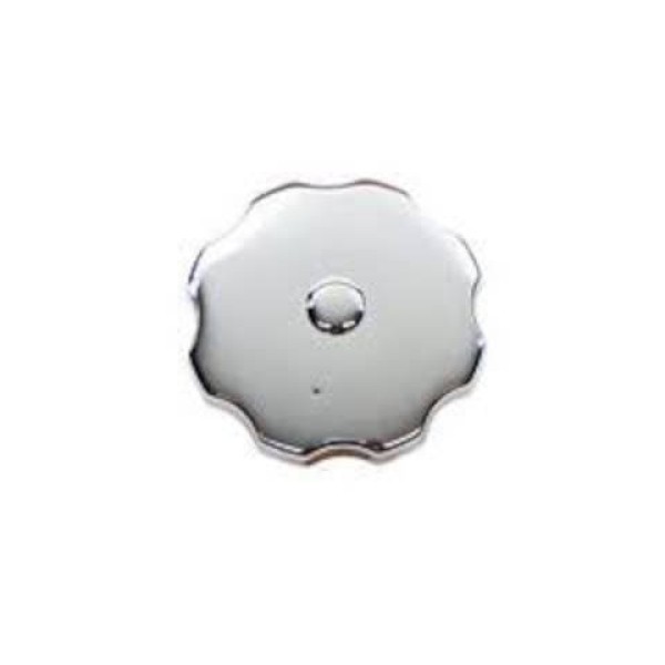 Classic 'Expanding Finger' Style British Chrome Plated Fuel Filler Cap 2.5 inch