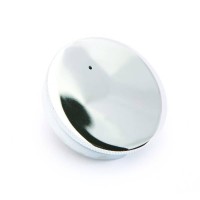 Premium Quality Classic British Flat Top Chrome Plated Fuel Filler Cap 2 inch