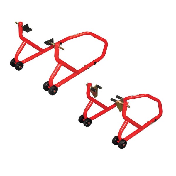 Bike-Tek Series 3 Front and Rear Paddock Stands Set