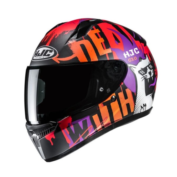 HJC C10 Full Face Helmet Fop Orange HJC C10 Full Face Helmet Fop Orange