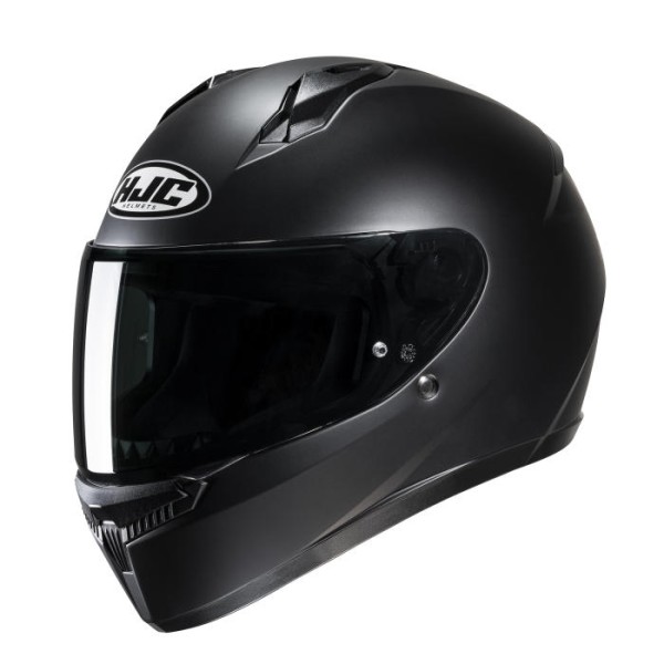 HJC C10 Full Face Helmet Plain Matt Black HJC C10 Full Face Helmet Plain Matt Black