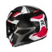 HJC RPHA 12 Full Face Helmet Carbon Xentra - Red HJC RPHA 12 Full Face Helmet Carbon Xentra - Red