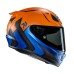 HJC RPHA 12 Full Face Helmet Kos Blue & Orange HJC RPHA 12 Full Face Helmet Kos Blue & Orange