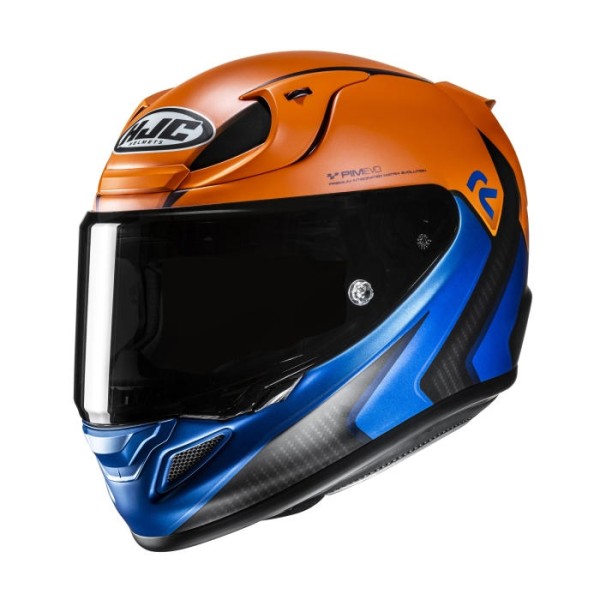 HJC RPHA 12 Full Face Helmet Kos Blue & Orange HJC RPHA 12 Full Face Helmet Kos Blue & Orange