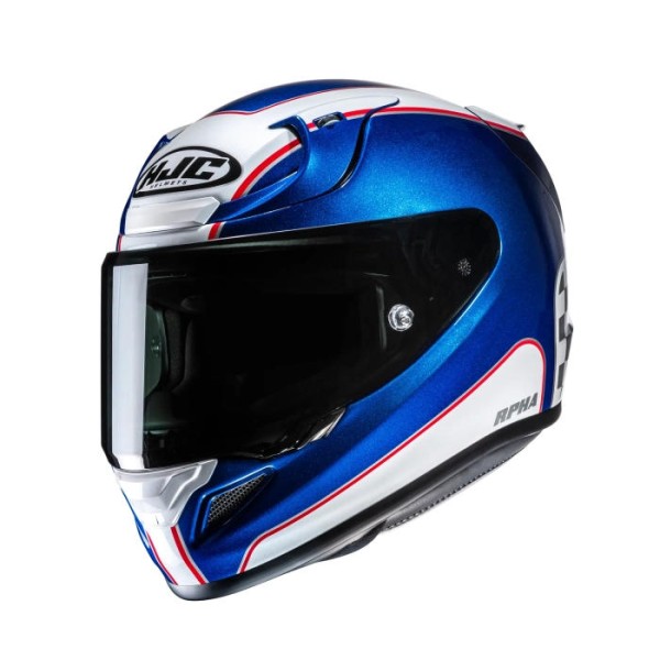 HJC RPHA 12 Full Face Helmet Respon Red, White &Blue HJC RPHA 12 Full Face Helmet Respon Red, White &Blue