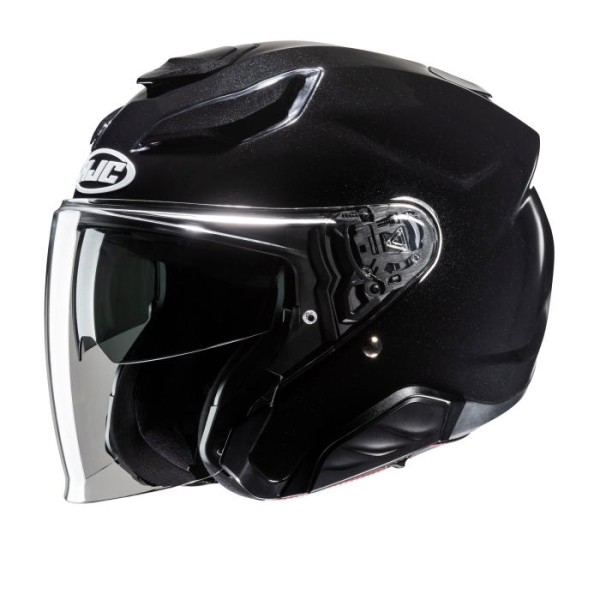 HJC F31 Open Face Plain Helmet in Black HJC F31 Open Face Plain Helmet in Black