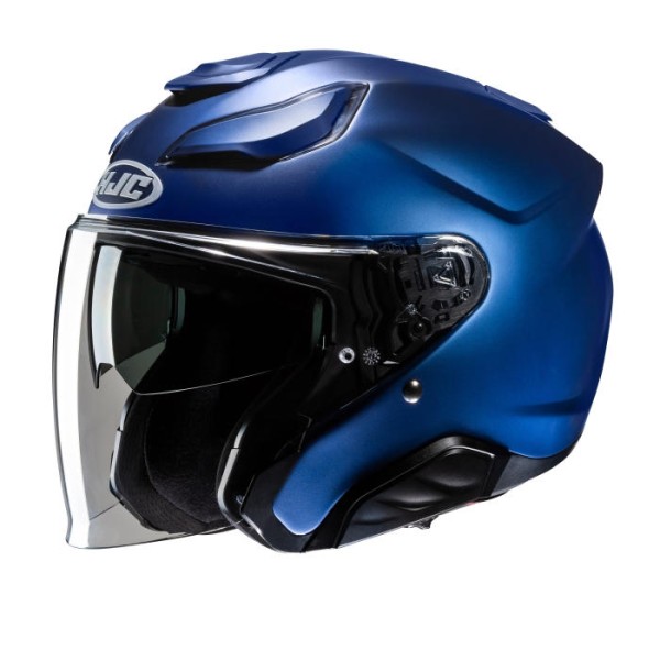 HJC F31 Open Face Plain Helmet in Metallic Blue HJC F31 Open Face Plain Helmet in Metallic Blue
