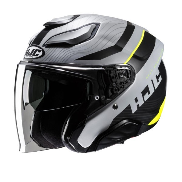 HJC F31 Open Face Naby Helmet in Yellow HJC F31 Open Face Naby Helmet in Yellow