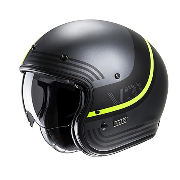 HJC V31 Open Face Helmet Byron Yellow HJC V31 Open Face Helmet Byron Yellow