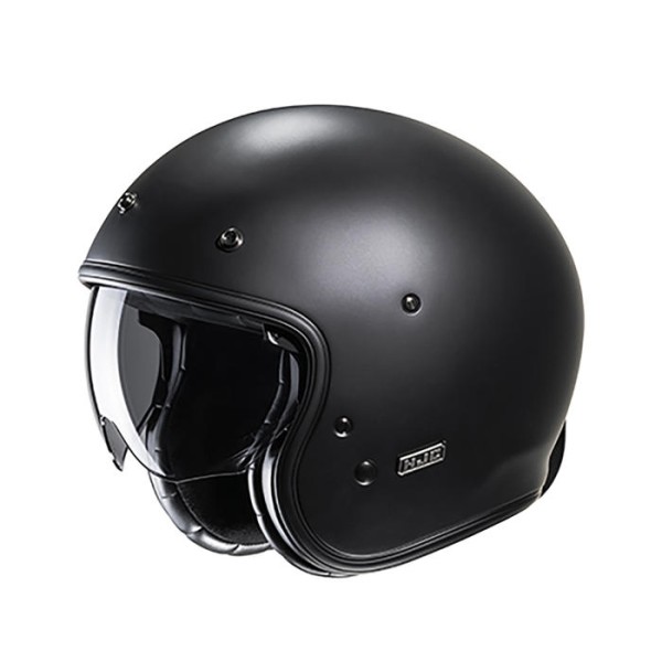 HJC V31 Open Face Helmet Plain Matt Black HJC V31 Open Face Helmet Plain Matt Black