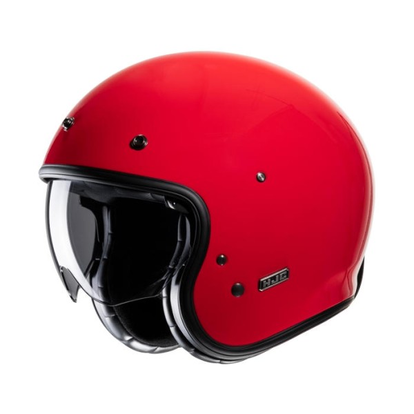 HJC V31 Open Face Helmet Plain Red HJC V31 Open Face Helmet Plain Red