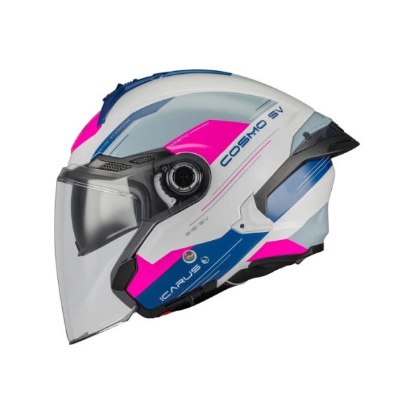 MT Cosmo Open Face Helmet Icarus Pink MT Cosmo Open Face Helmet Icarus Pink
