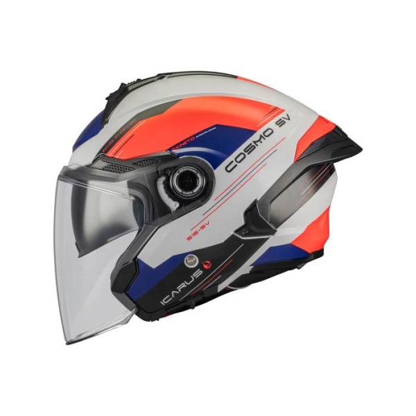 MT Cosmo Open Face Helmet Icarus Red MT Cosmo Open Face Helmet Icarus Red