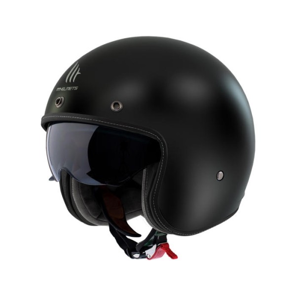 MT Le Mans 2 Open Face Helmet Breakout Matt Black MT Le Mans 2 Open Face Helmet Breakout Matt Black