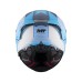 MT Thunder 4 Full Face Helmet Wind Tunnel Blue MT Thunder 4 Full Face Helmet Wind Tunnel Blue