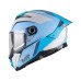 MT Thunder 4 Full Face Helmet Wind Tunnel Blue MT Thunder 4 Full Face Helmet Wind Tunnel Blue
