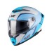 MT Thunder 4 Full Face Helmet Wind Tunnel Blue MT Thunder 4 Full Face Helmet Wind Tunnel Blue