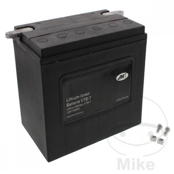 JMT LiFePO4 (Lithium) Battery VTB-7 Direct Replacement for Harley Davidson V-Twins